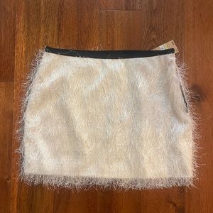 Rachel Roy White Fringe Skirt